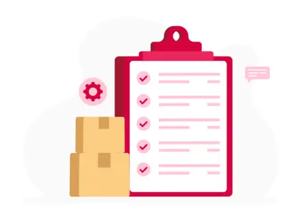 Зарегистрируйте трек-номер и ожидайте посылку